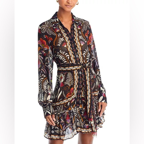 Farm Rio Classic Garden Mini Dress - Picture 2 of 8